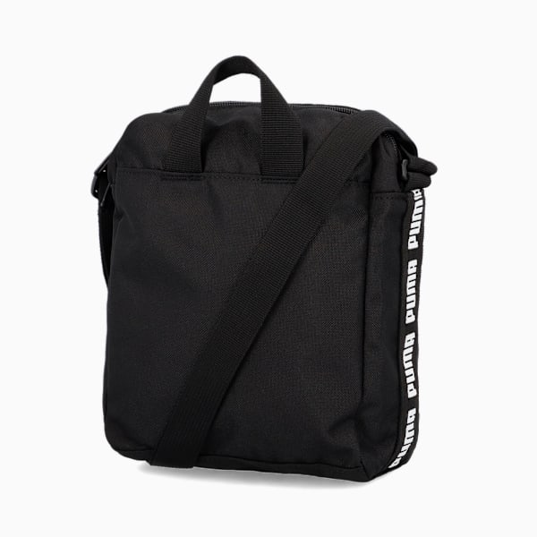 Evo Essentials Portable Shoulder Bag, PUMA Black, large-ZAF