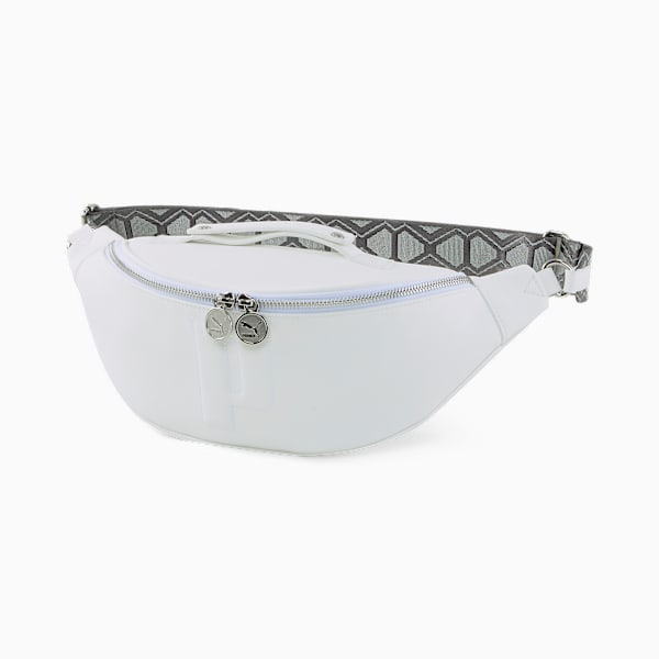 PUMA Sense Waist Bag, PUMA White, large-ZAF