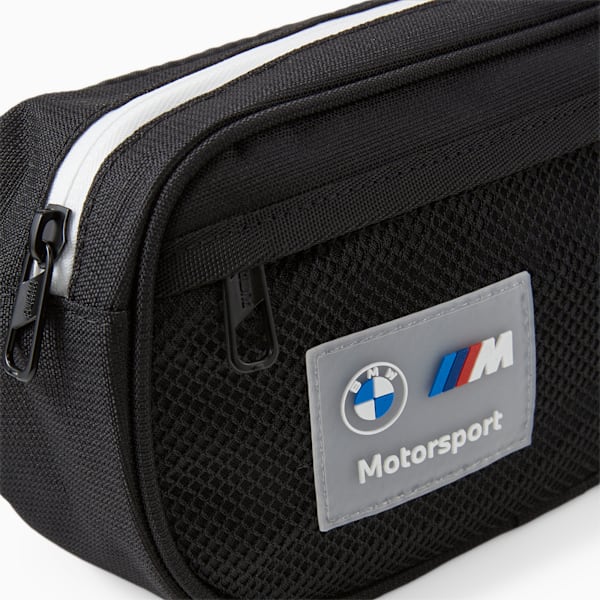 BMW M Motorsport Waist Bag, PUMA Black, large-ZAF