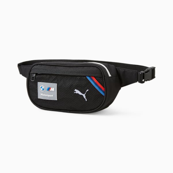 BMW M Motorsport Waist Bag, PUMA Black, large-ZAF