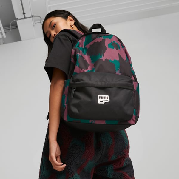 Mochila Downtown, PUMA Black-AOP, large-ARG