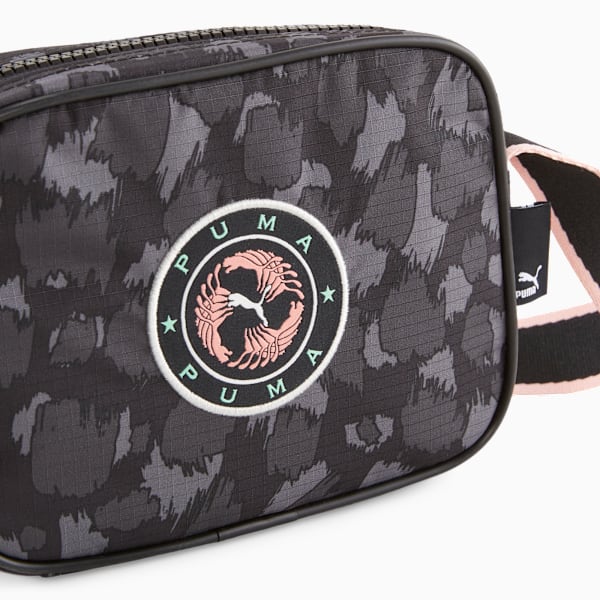Prime 'Women on the Ball' Cross Body Bag, PUMA Black-Print, large-ZAF