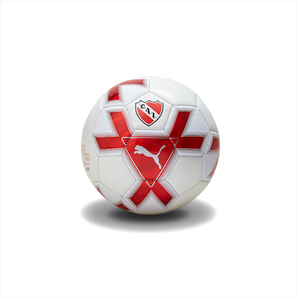 Pelota CAGE CAI, Puma White-Puma Red, large-ARG