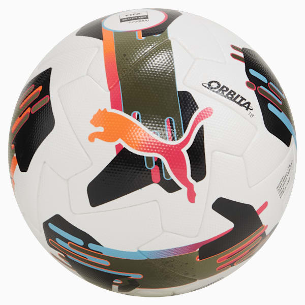 Orbita 1 Football (FIFA® Quality Pro), PUMA White-multicolor, large-ZAF