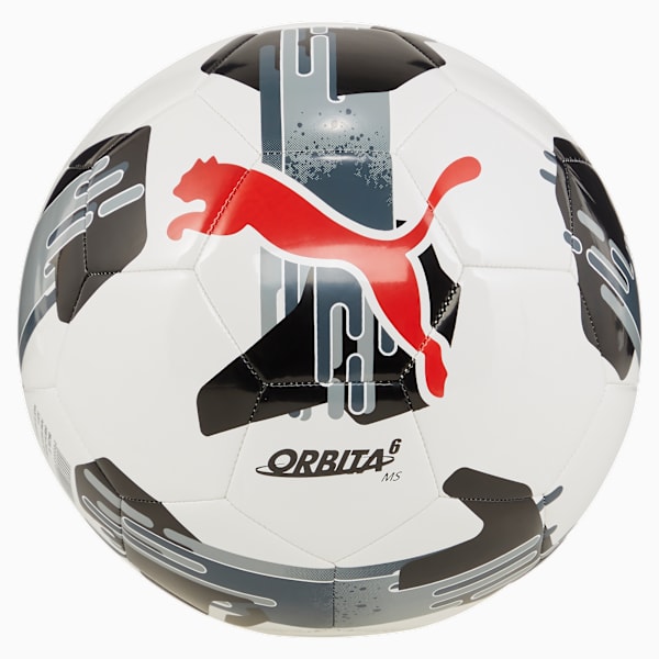 Orbita 6 Football, PUMA White-PUMA Black, large-MEX