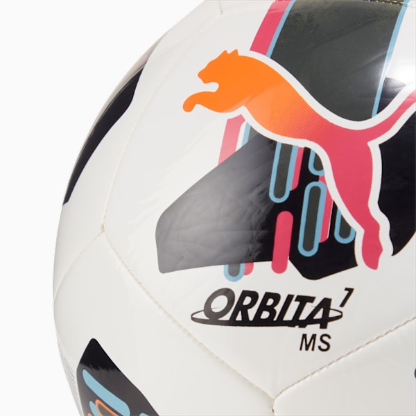 Pelota de fútbol Orbita 7, PUMA White-multicolor, large-ARG