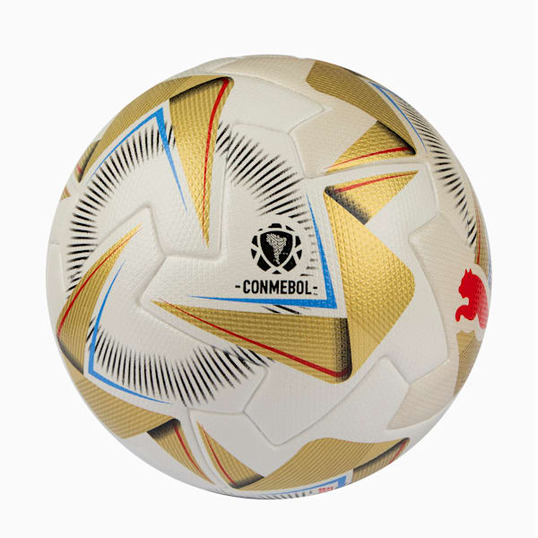 Pelota CUMBRE Copa America FIFA Pro, PUMA White-PUMA Gold, large-ARG