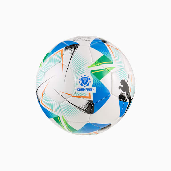 Mini pelota de fútbol PUMA Cumbre CONMEBOL Libertadores, PUMA White-multi colour, large-ARG