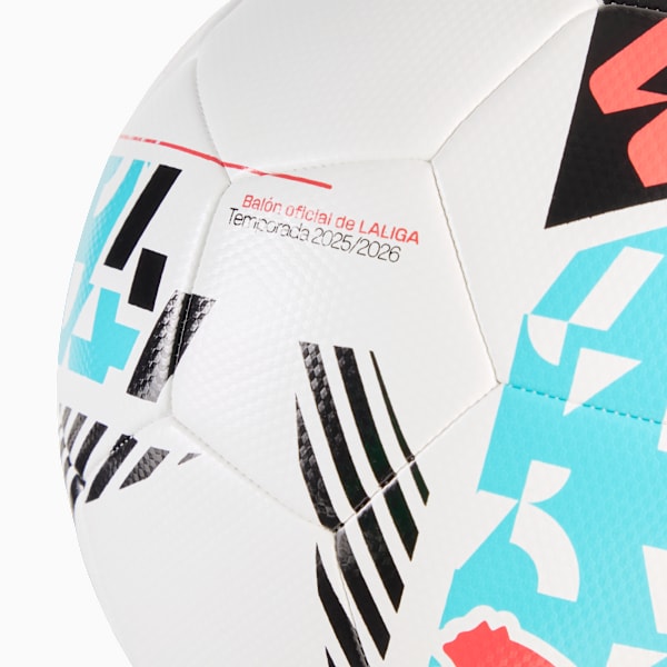 Pelota de fútbol PUMA Orbita LaLiga 1, PUMA White-multicolor, large-ARG