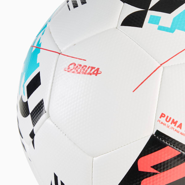 Pelota de fútbol PUMA Orbita LaLiga 1, PUMA White-multicolor, large-ARG