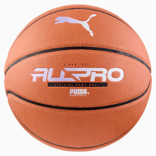 teamJAWS All Pro Basketball, Leather Brown-PUMA Black, large-MEX