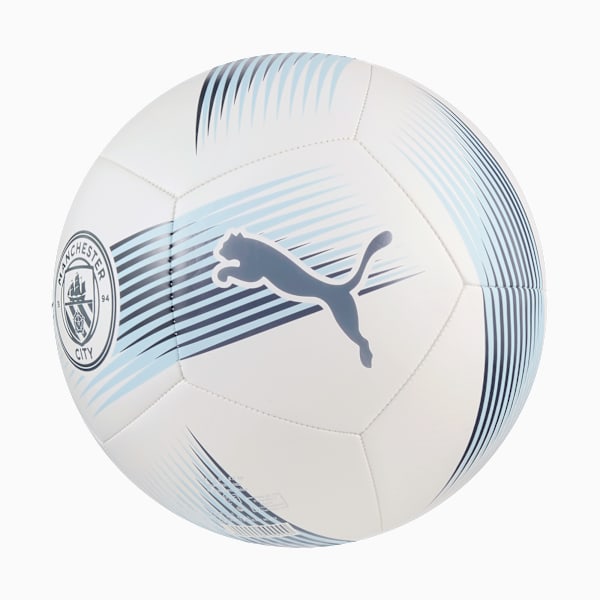 Manchester City Essentials Football, PUMA White-Deep Navy, large-MEX
