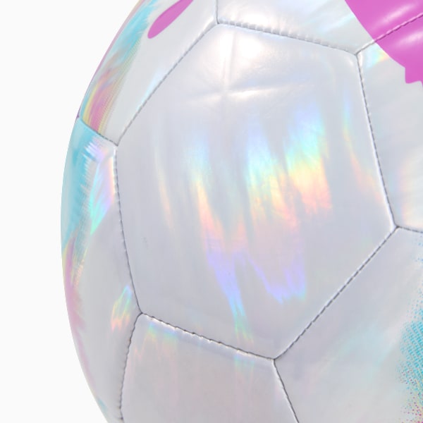 Pelota de fútbol PUMA Brilliance Graphic, PUMA White-Pure Magenta-Fizzy Apple, large-ARG