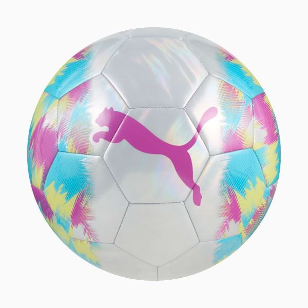Pelota de fútbol PUMA Brilliance Graphic, PUMA White-Pure Magenta-Fizzy Apple, large-ARG
