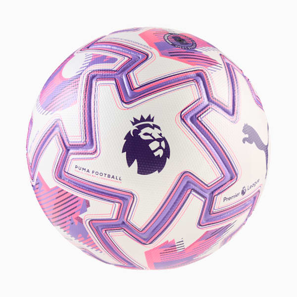 PUMA Orbita Cup Premier League Brilliance Football, PUMA White-multicolor, large-MEX
