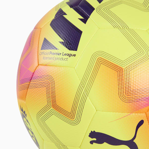 PUMA Orbita Cup Premier League Lights Football, Fluo Yellow-multicolor, large-MEX