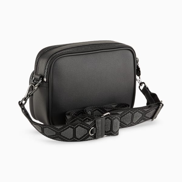 Bolso para llevar cruzado PUMA Sense M, PUMA Black, large-ARG