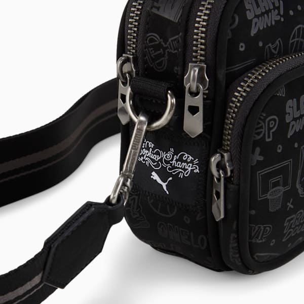 Bolso para llevar cruzado PUMA x SOPHIA CHANG, PUMA Black, large-ARG