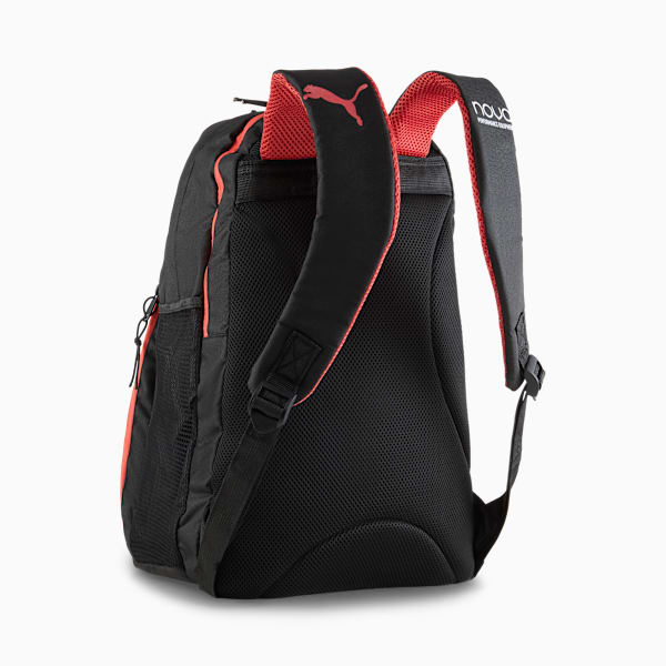Mochila de pádel NOVA ELITE, Puma Black-Active Red-Puma White, large-MEX
