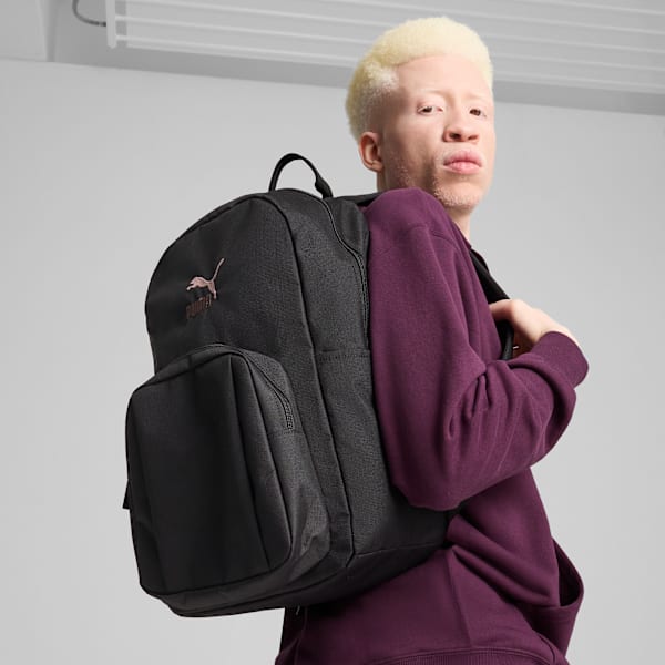 Mochila CLASSICS Archive, PUMA Black-PUMA Black, large-MEX