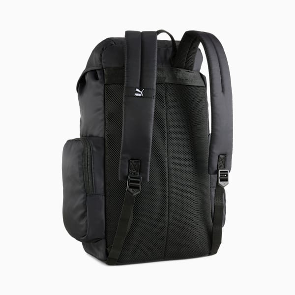 Classics LV8 Woven Backpack, PUMA Black, large-MEX