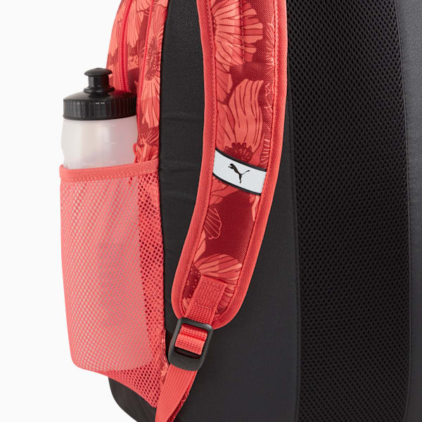 Mochila PUMA Academy, Intense Red-Floral AOP, large-ARG