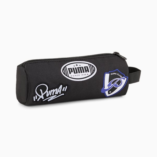 PUMA Patch Pencil Case, PUMA Black, large-MEX