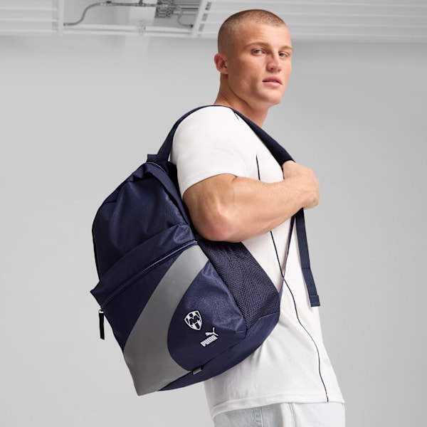 Mochila Monterrey ftblCULTURE+, PUMA Navy-Cast Iron, large-MEX