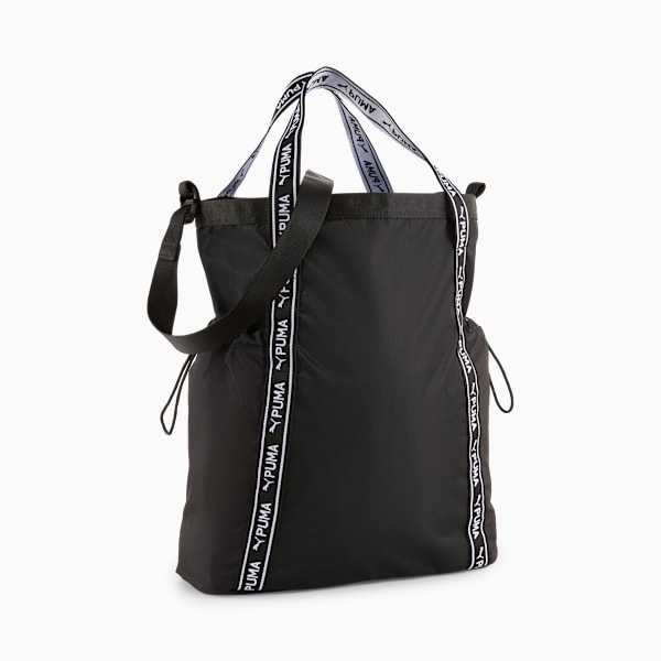 Bolso estilo shopper Essentials para mujer, PUMA Black, large-MEX