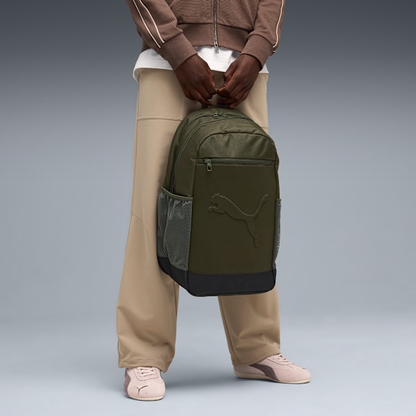 Mochila PUMA Buzz 28L, Dark Olive, large-MEX