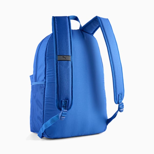 PUMA Phase Backpack, Mountain Blue-Glowing Red, large-ZAF