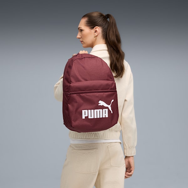 PUMA Phase Backpack, Ruby Shimmer, large-ZAF