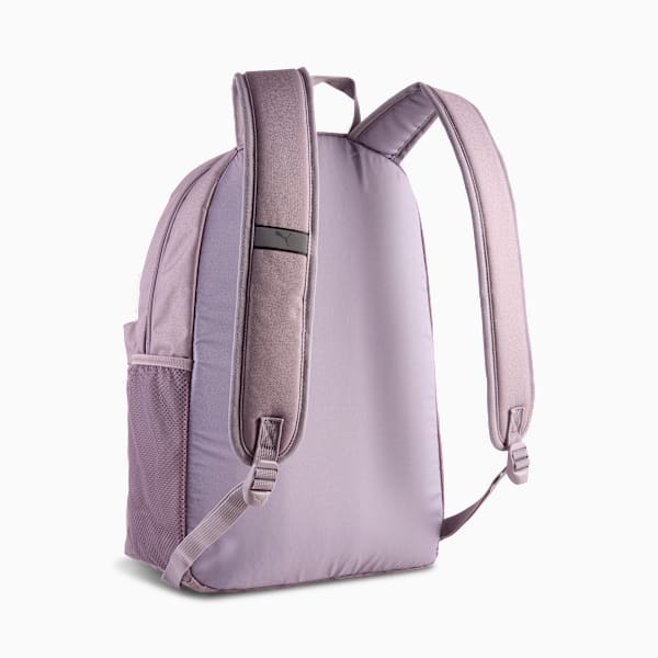 Mochila PUMA Phase III, Plum Jam-PUMA Silver, large-MEX