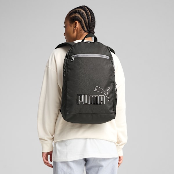 PUMA Phase Backpack II, PUMA Black, large-ZAF