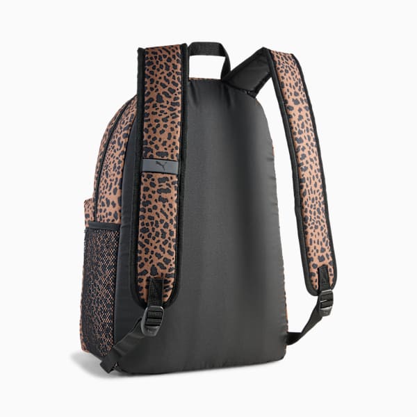 Mochila estampada PUMA Phase, PUMA Black-Leopard AOP, large-MEX