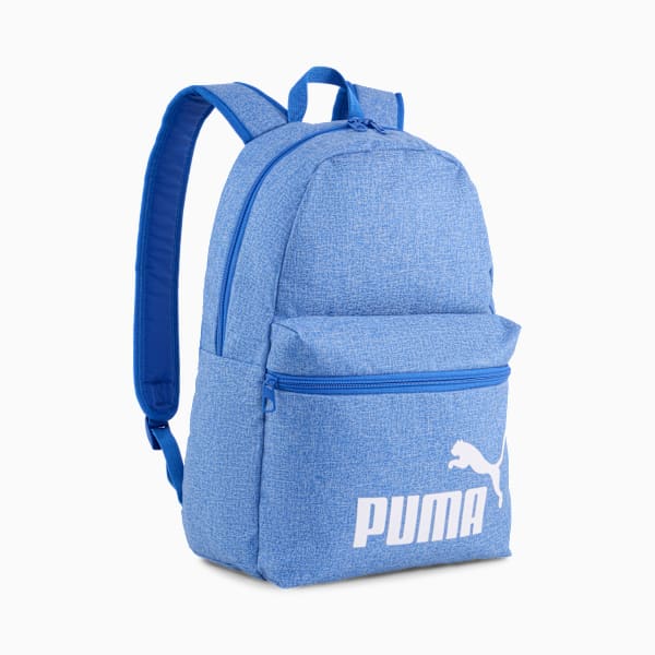 PUMA Phase Backpack III, Mountain Blue-Heather, large-MEX