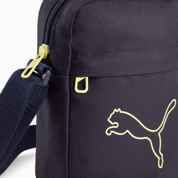 PUMA Plus Portable Bag, New Navy, large-ZAF