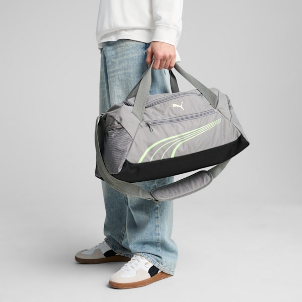 Bolso deportivo pequeño PUMA Fundamental, Cast Iron, large-MEX
