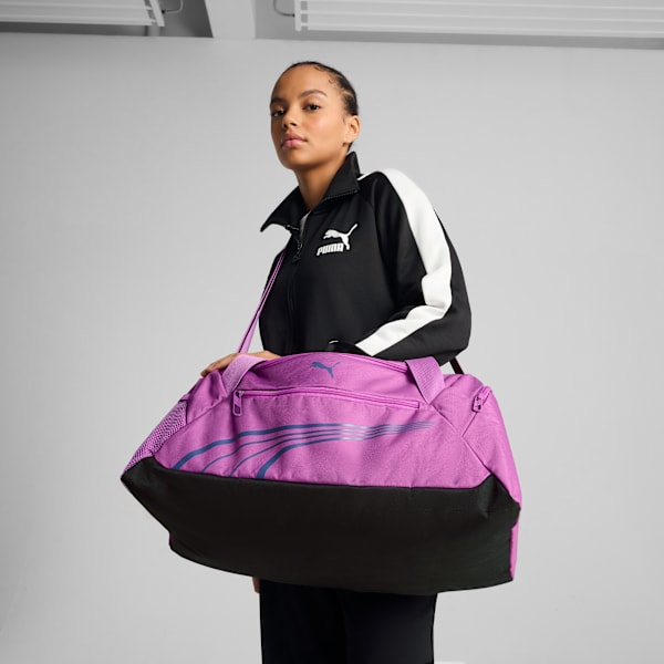 Bolso deportivo pequeño PUMA Fundamental, Wild Berry, large-MEX