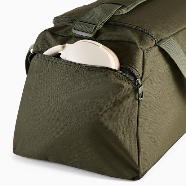 Bolso deportivo pequeño PUMA Fundamental, Dark Olive, large-MEX