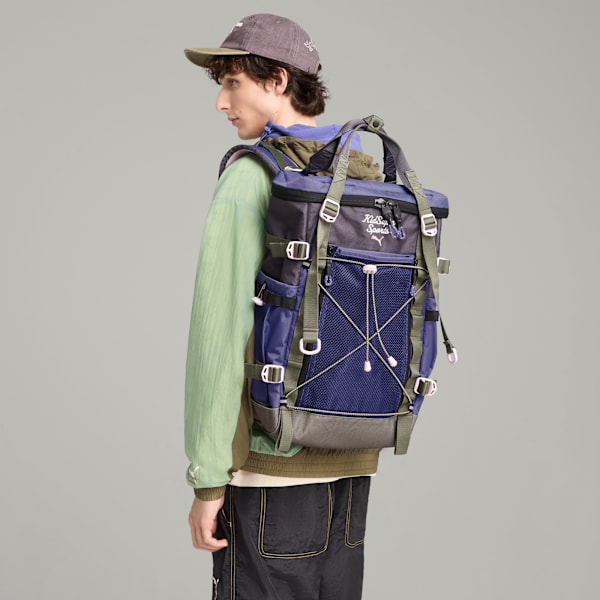 Mochila PUMA x KIDSUPER, Dark Coal-Multicolor, large-MEX