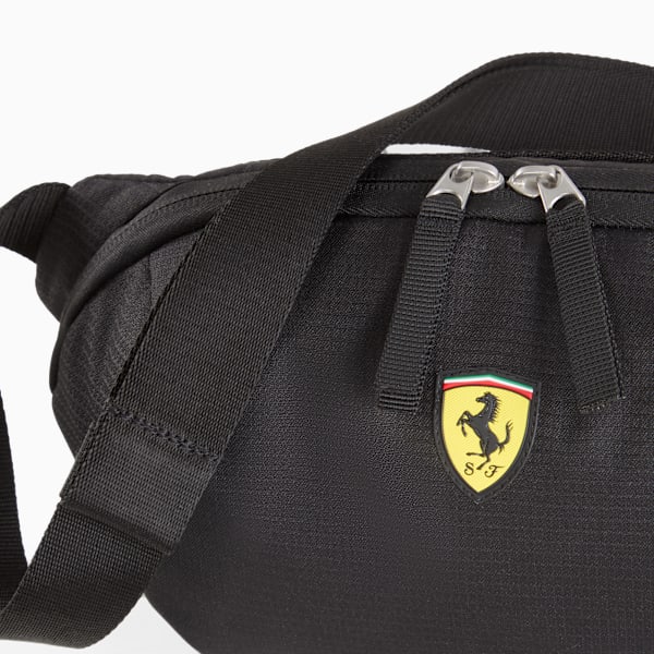 Scuderia Ferrari Race 1.5L Waist Bag, PUMA Black, large-MEX