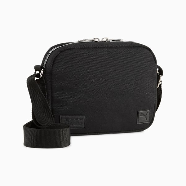 Porsche Legacy 2L Small Crossbody Bag, PUMA Black, large-MEX