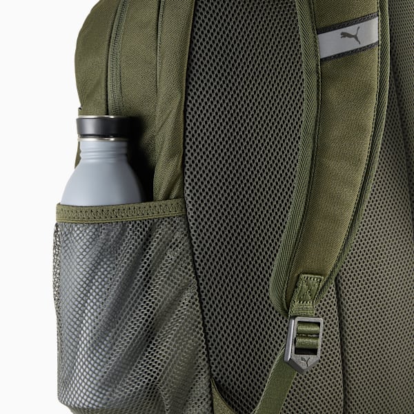 Mochila PUMA S, Dark Olive, large-MEX
