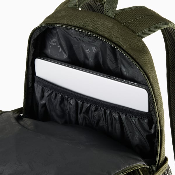 Mochila PUMA S, Dark Olive, large-MEX