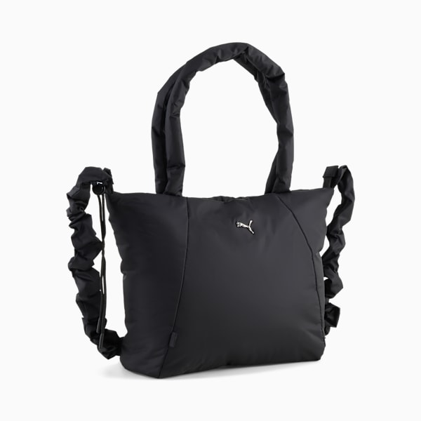 Slouchy Small Shopper Women, PUMA Black, large-MEX