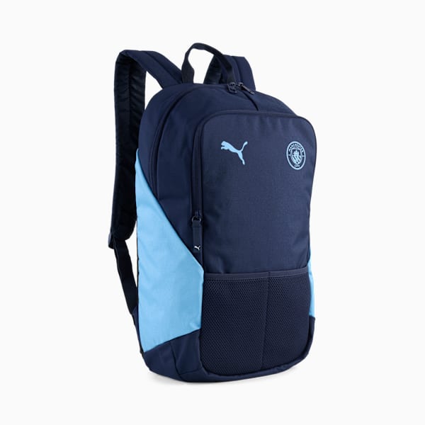 Manchester City Backpack (24L), PUMA Navy-Team Light Blue, large-MEX