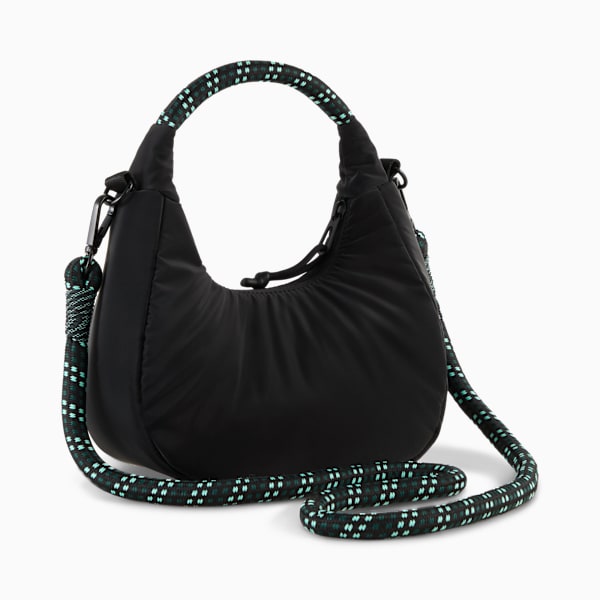 PUMA.BL Xtreme 2L Mini Hobo Bag, PUMA Black, large-MEX