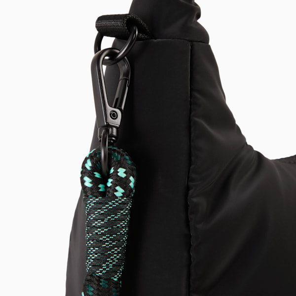 PUMA.BL Xtreme 2L Mini Hobo Bag, PUMA Black, large-MEX