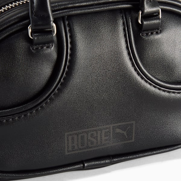 Mini cartera de mano PUMA x ROSÉ, PUMA Black, large-ARG